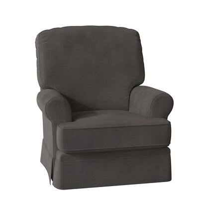 Mocha Gray Velvet Manual Club Recliner J9327