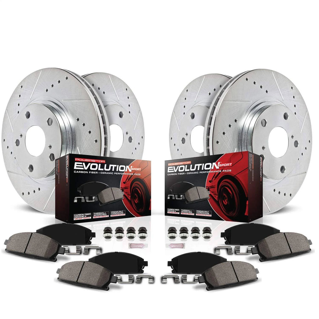 Front and Rear Z23 Evolution Sport Brake Kit W884
