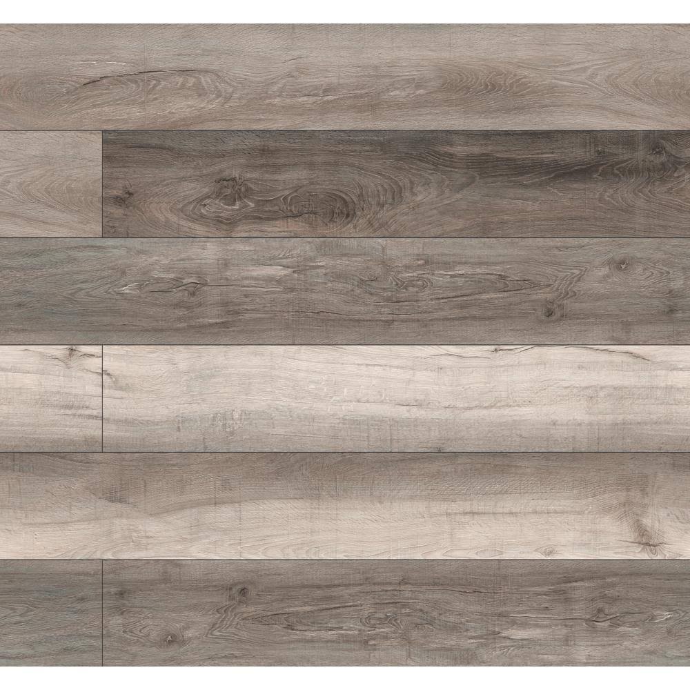 8.98 in. W x 60 in. L Rigid Core Click Lock Luxury Vinyl Plank Flooring C52757