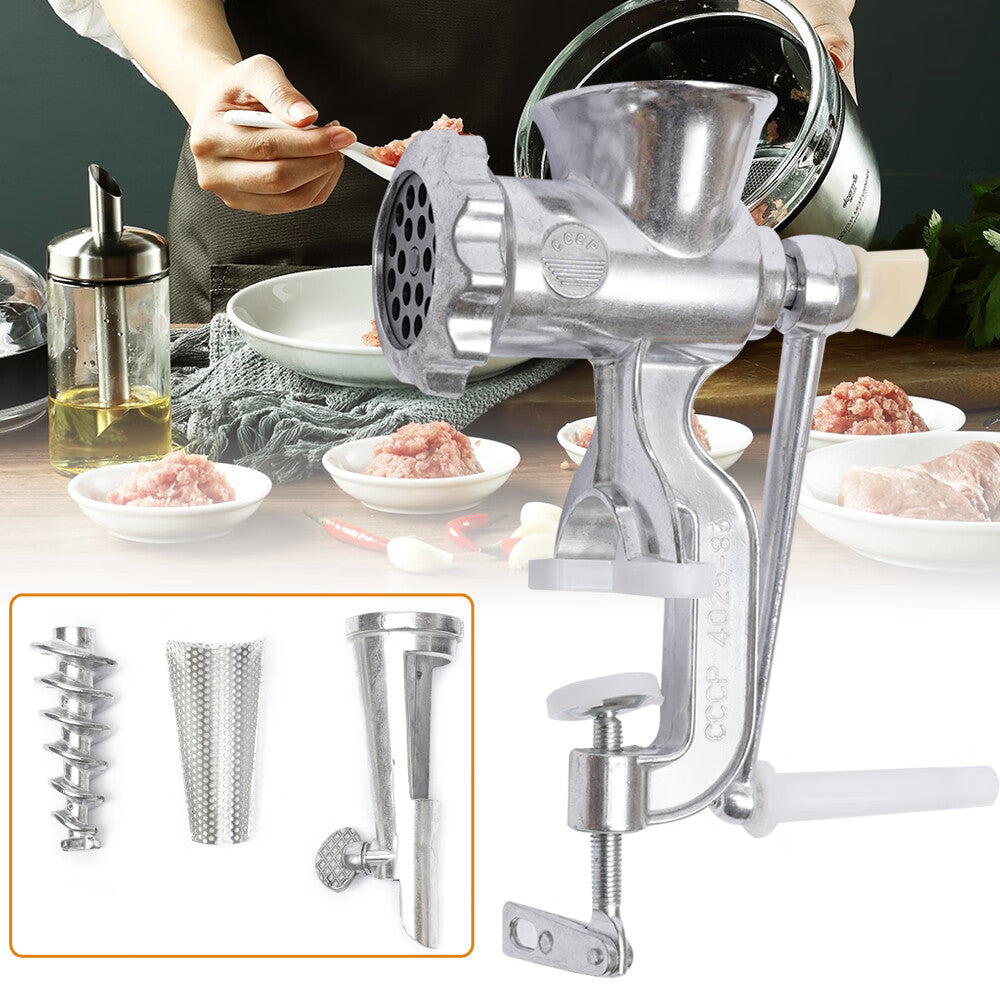 Manual Wheatgrass Juicer Aluminum Meat Grinder M5456