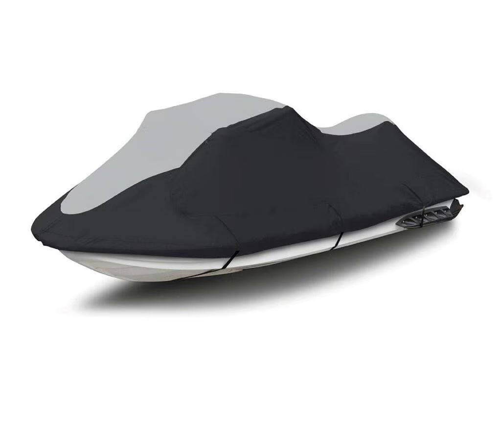 Black/Grey 2 Seater Trailerable Jet Ski Cover W175067