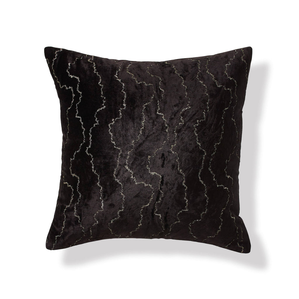 Onyx Standard Sham - Black T3092
