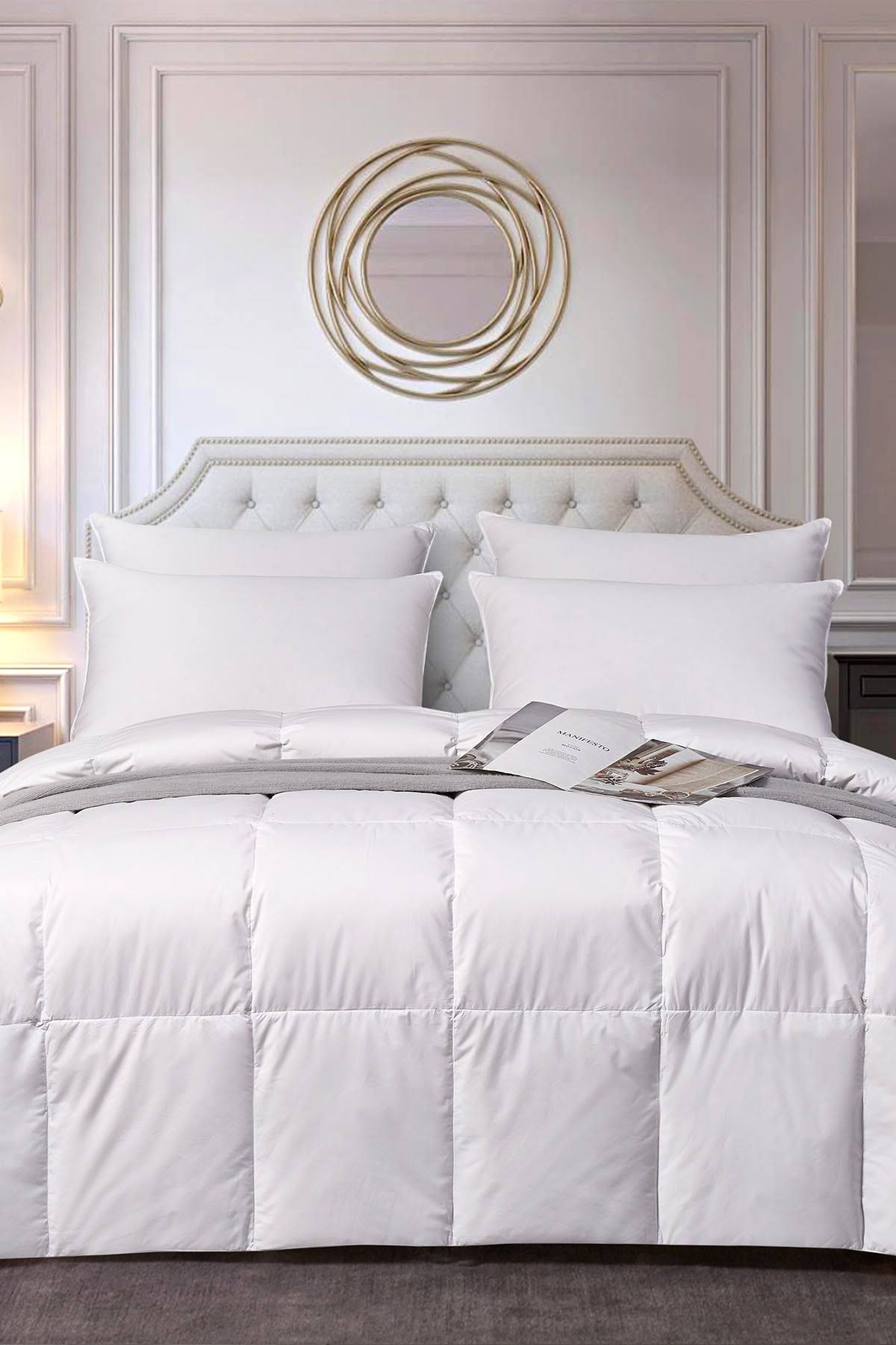 White Down Fiber Comforter Full/Queen D2960