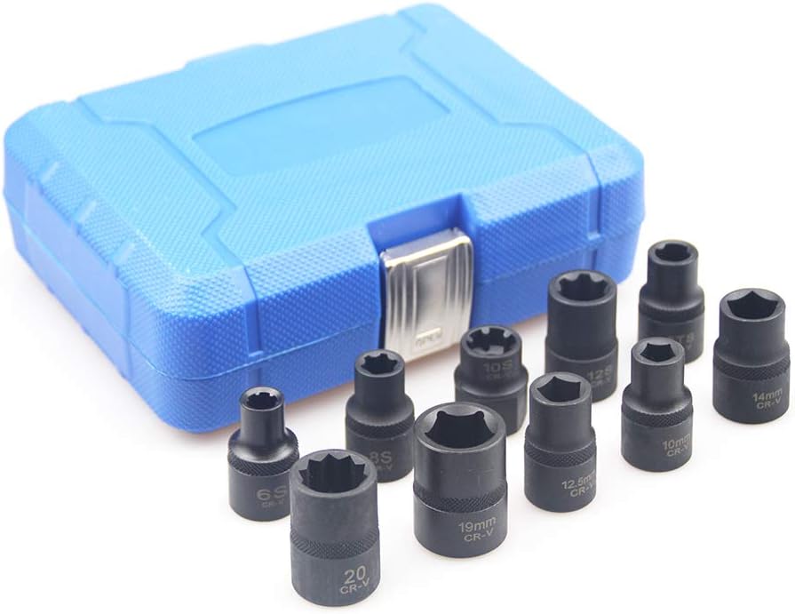 10PC Socket Tool Set for Nissan Subaru Ford Peugeot K581545
