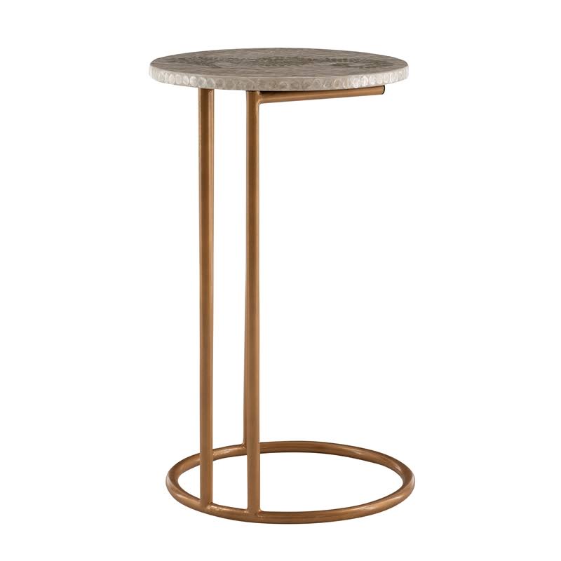 Gold Metal Accent Table B7972