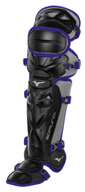 Black/Purple Baseball Shin Guards A8418