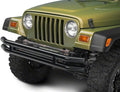 Gloss Black Double Tubular Front Bumper A134