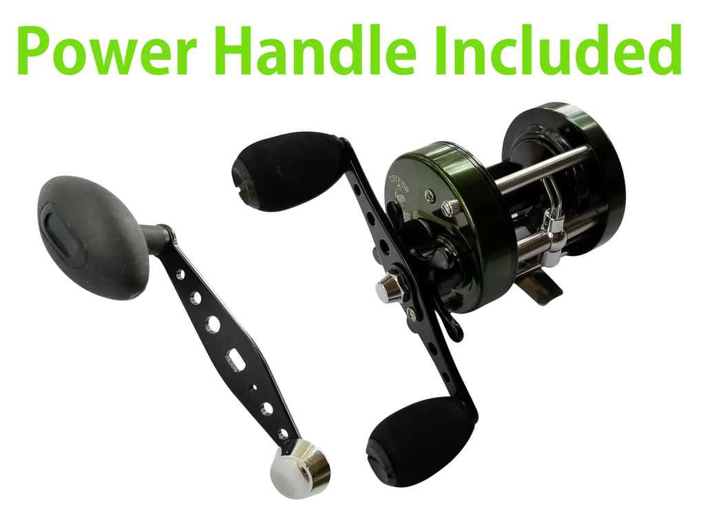 Catfishing Reel with Right Side Retrieve R4938