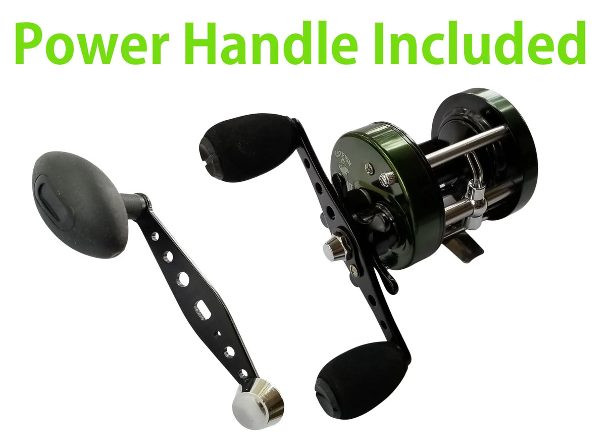 Catfishing Reel with Right Side Retrieve R4938