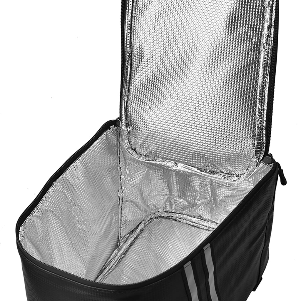 Water Resistant Bike Trunk Bag with Thermal Insulation Compartment F8845