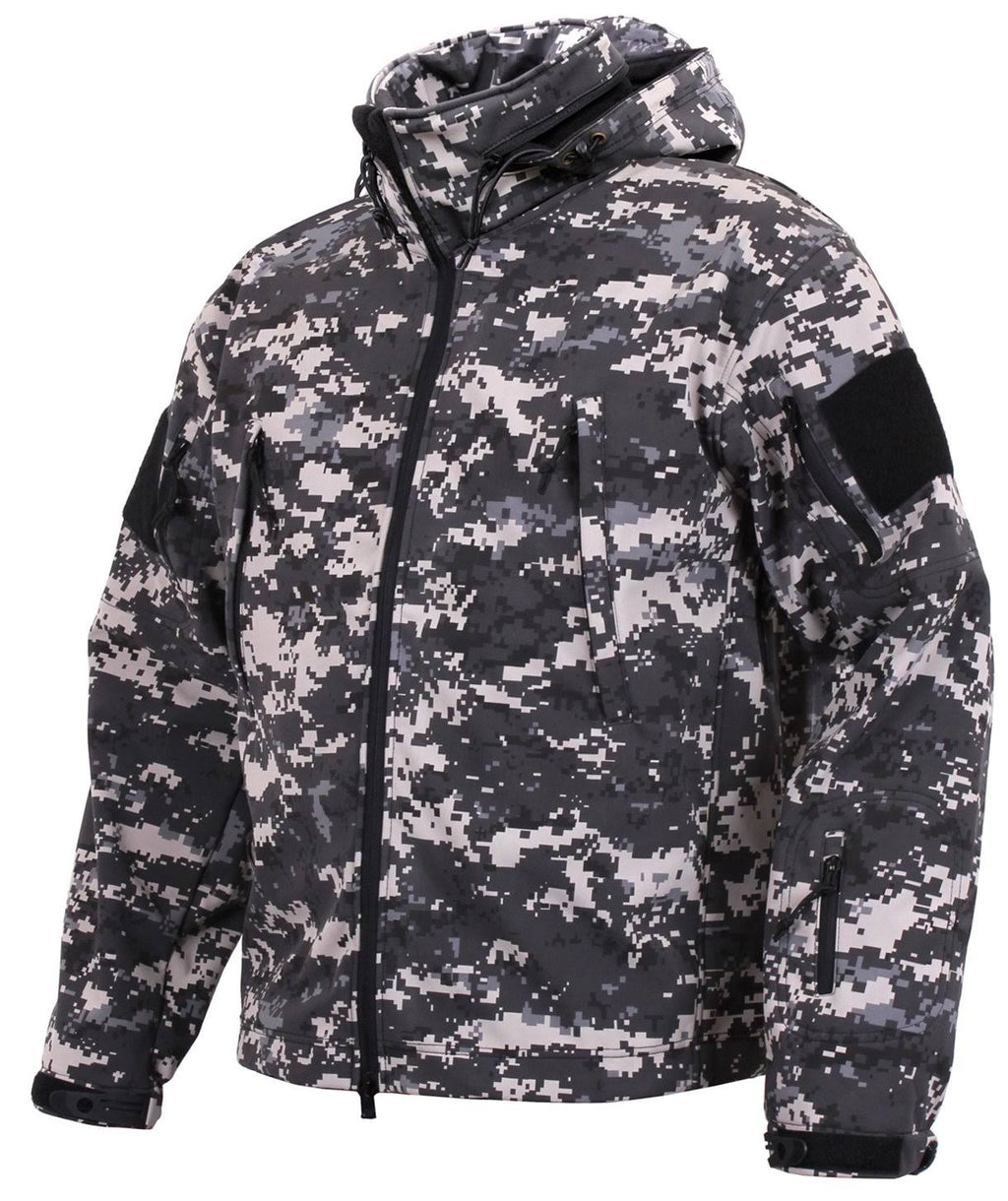 Grey Soft Shell Jacket Q6975