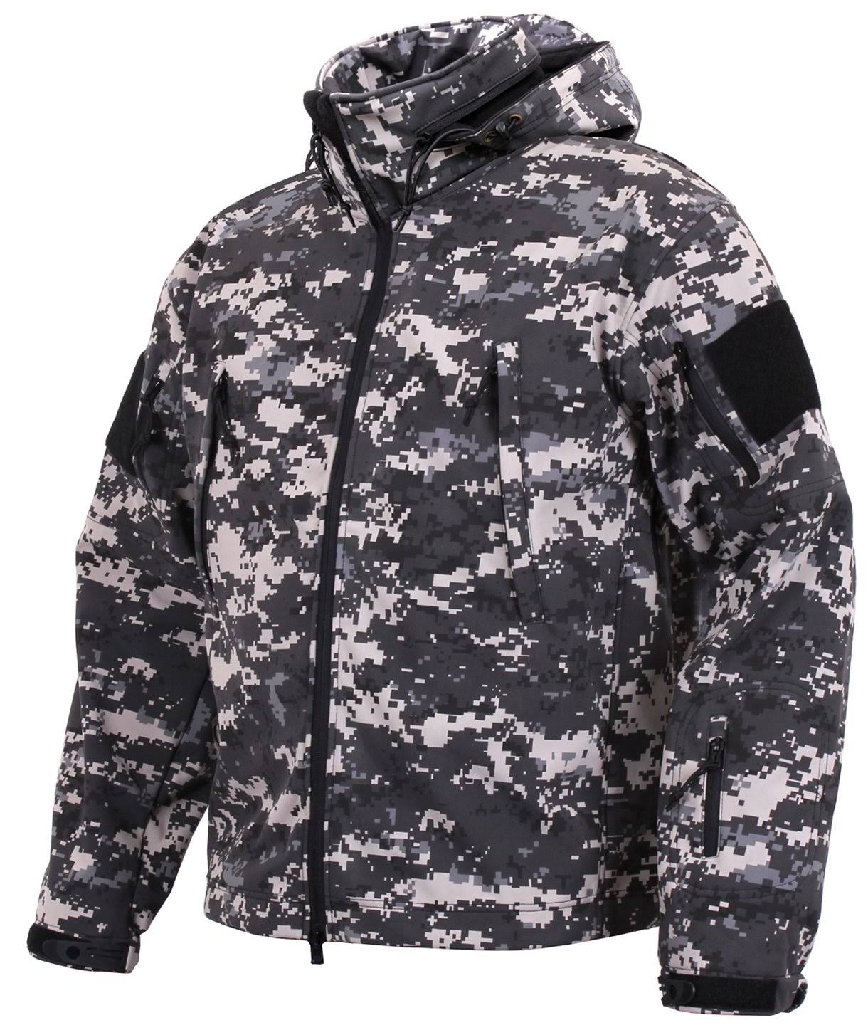 Grey Soft Shell Jacket Q6975