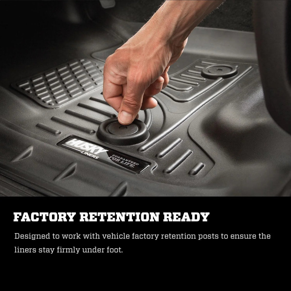 Black Front & 2nd Seat Floor Liners I847780