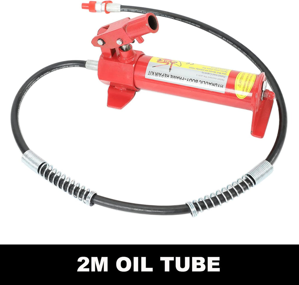 10 Ton Porta Power Hydraulic Jack with Oil Hose P7313