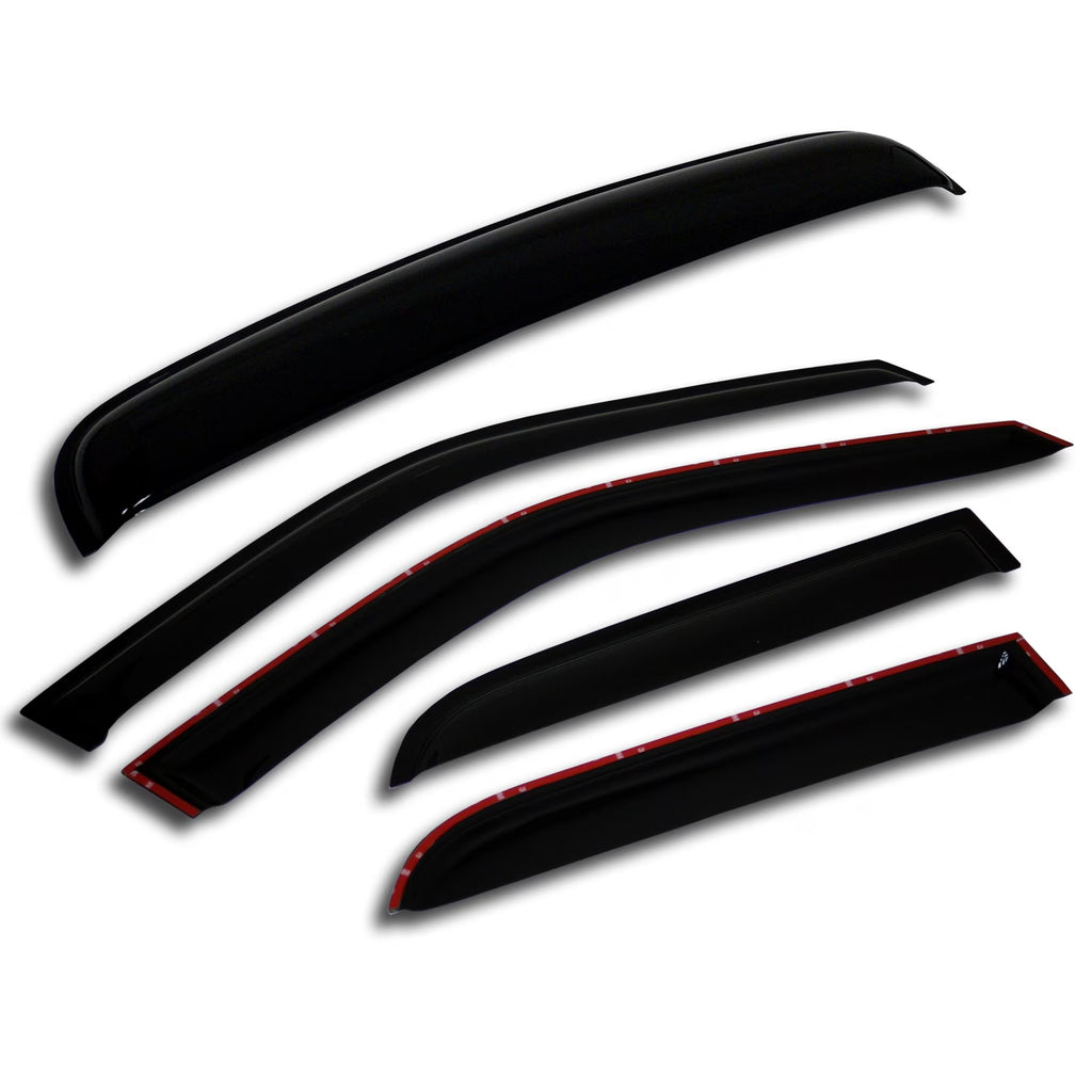 Window Visor and Sunroof 5 Pcs Set Y188006