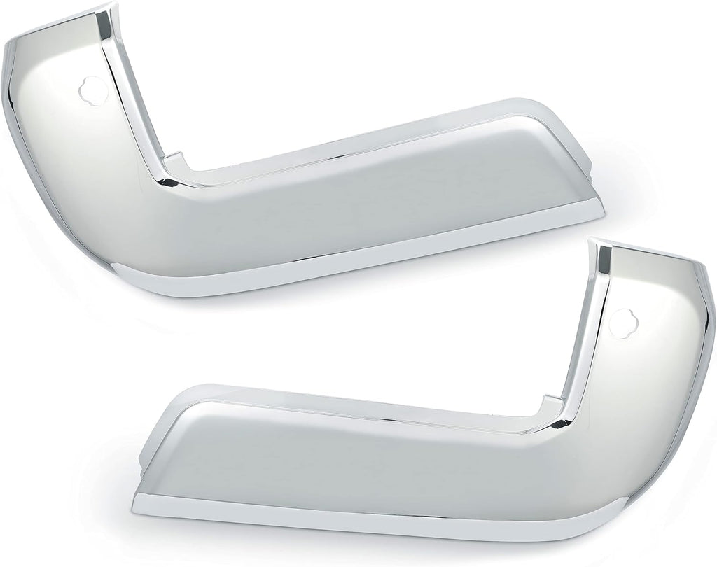 Chrome Rear Bumper End Cap with Sensor Hole Pair for Toyota Tacoma F2988