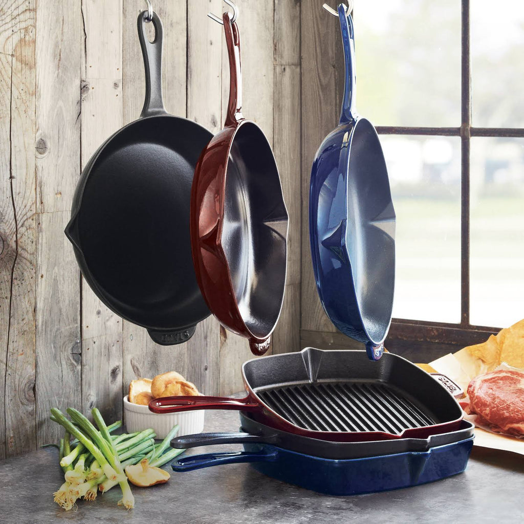 Cast Iron Fry Pan, 12-in, Grenadine M409631