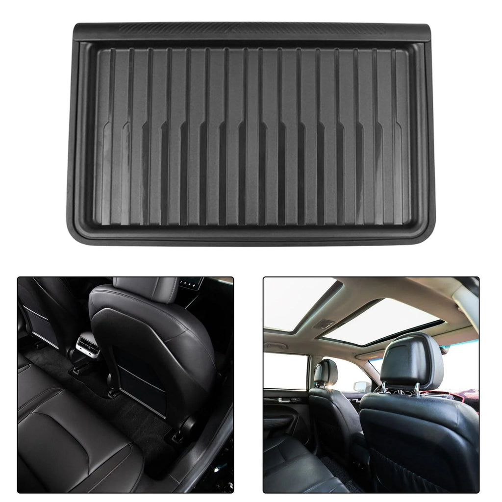Black Car Underseat Organizer Tray With Lid E9103
