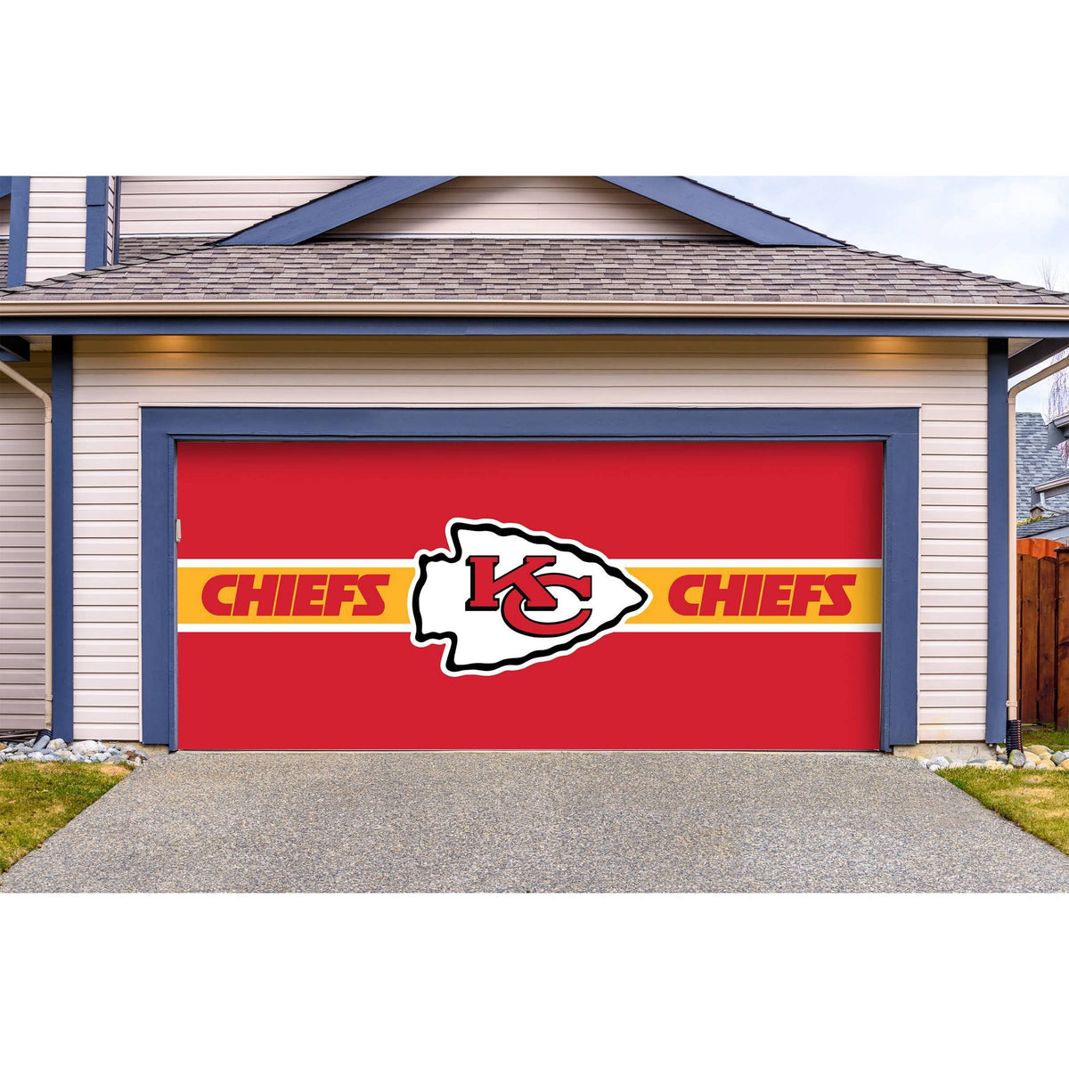 Double Garage Door Cover Y207