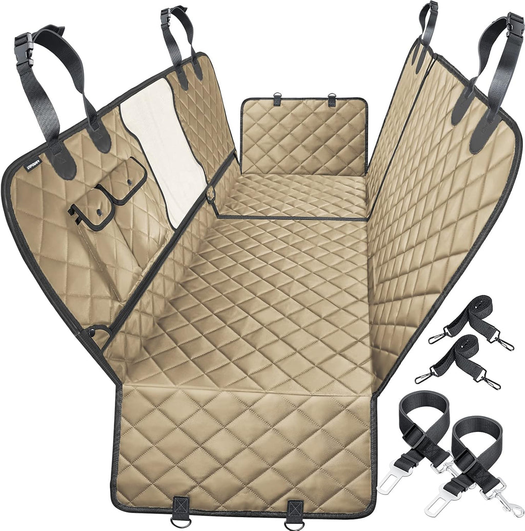 4-in-1 Waterproof Nonslip Dog Car Seat Cover Pack of 2 M796029