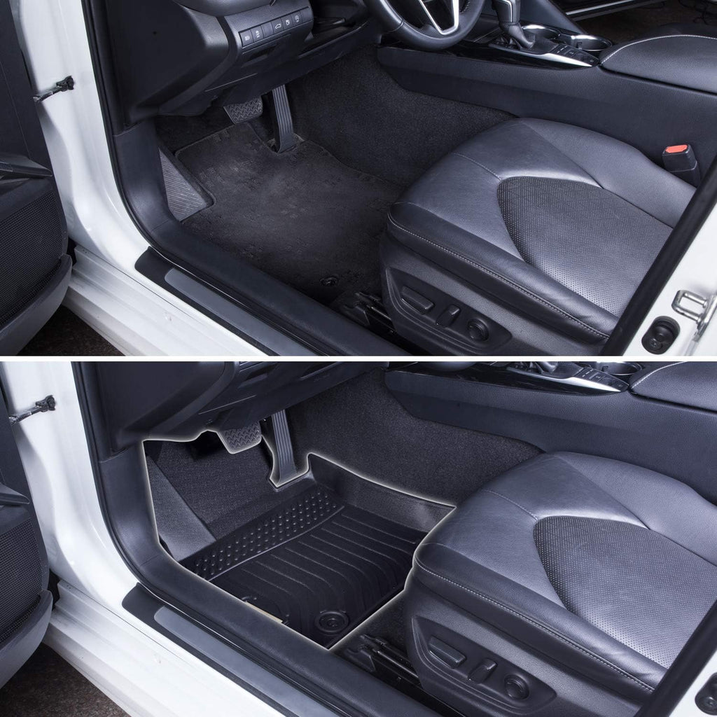 Black Front and Rear Car Mats for Lexus RX 2016-2022 Y777166