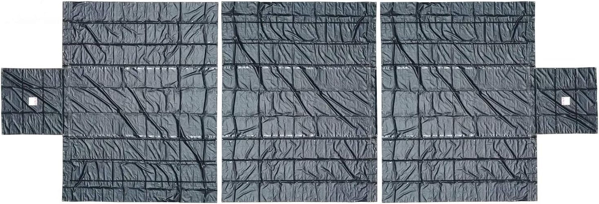 Red-Black 18oz 3 Pc Lumber Tarp V7707