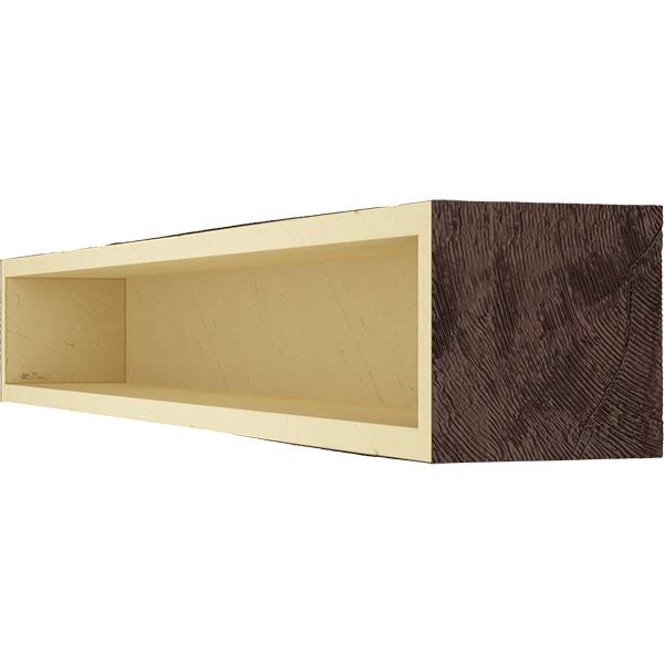 Sandblasted Faux Wood Fireplace Mantel Y94970