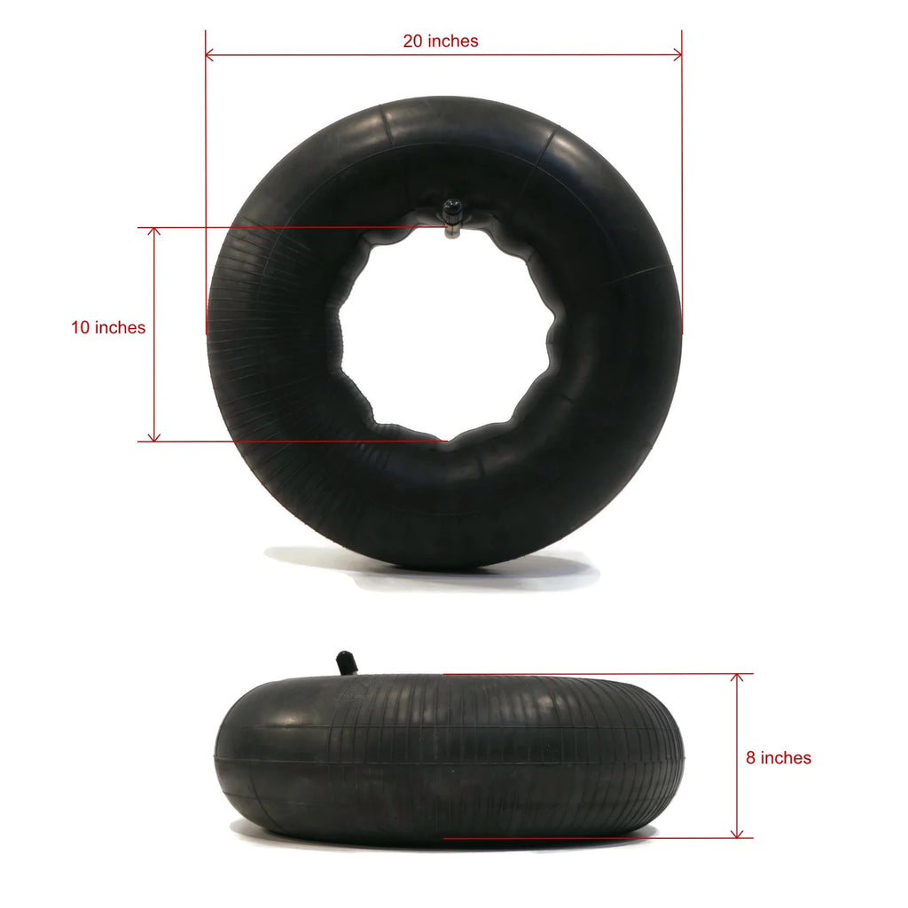 2 Tire Inner Tubes 18x8.5-10 TR13 Straight Valve U280