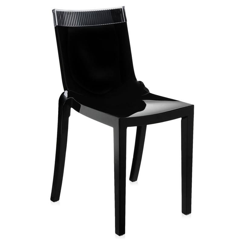 Transparent/Smoke Grey Chair (Set of 2) D2662