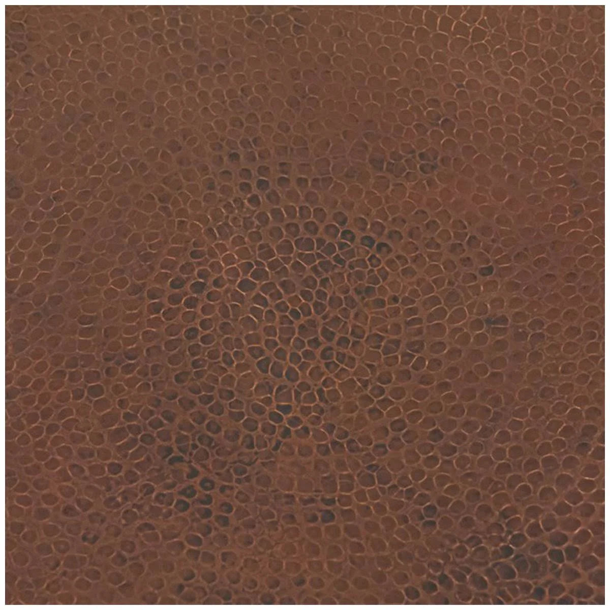 Hammered Copper Table Top X1649