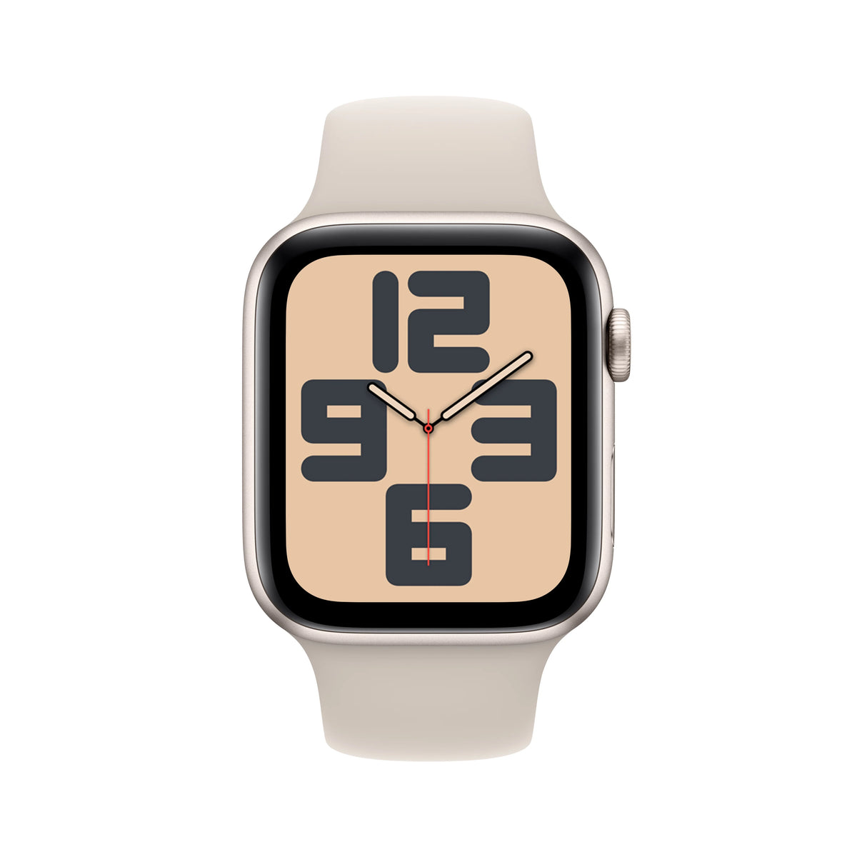 Starlight Aluminum Case Apple Watch SE GPS 44mm with Starlight Sport Band W56207