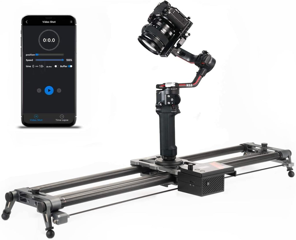 Motorized Camera Slider 80cm Carbon Fiber with APP Control S794