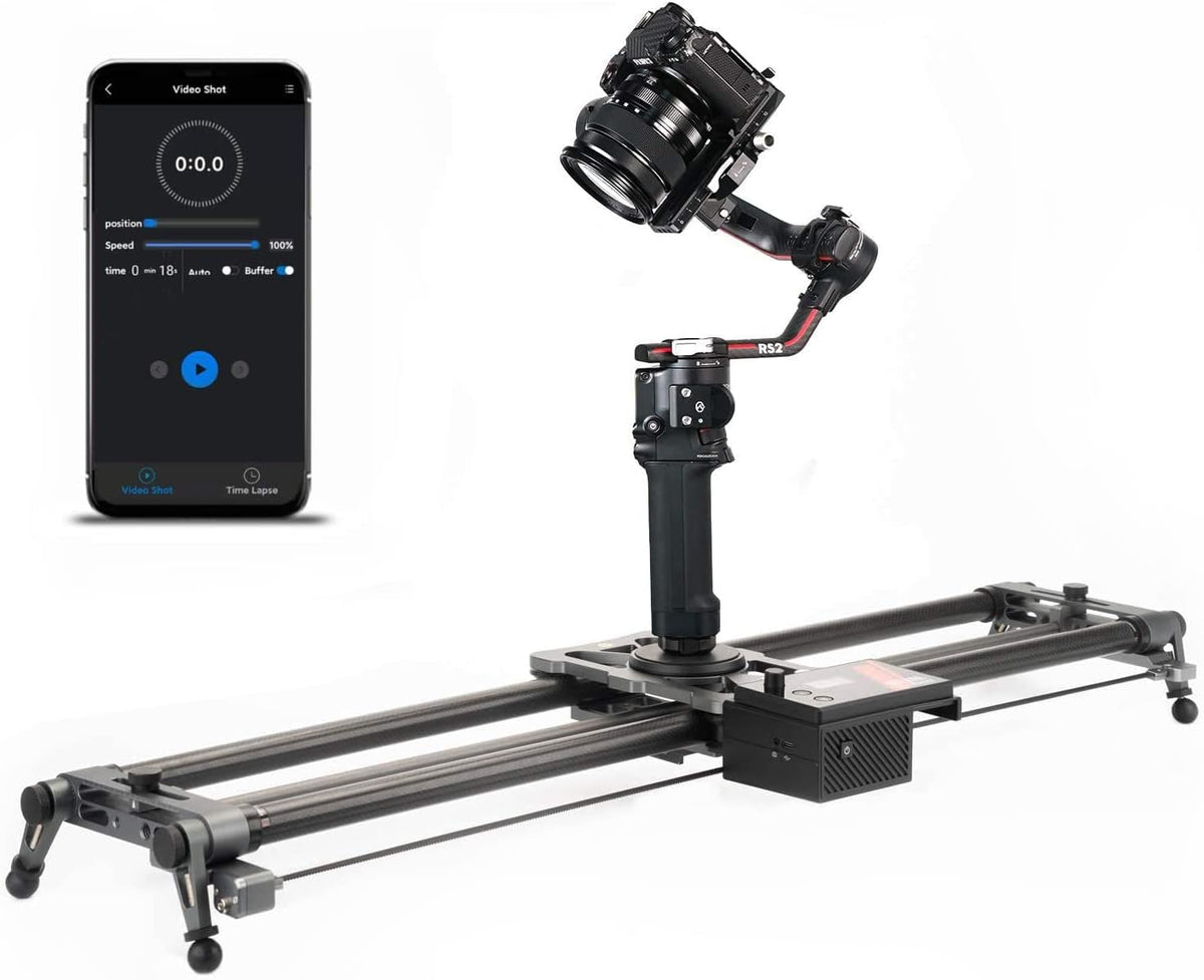 Motorized Camera Slider 80cm Carbon Fiber with APP Control S794