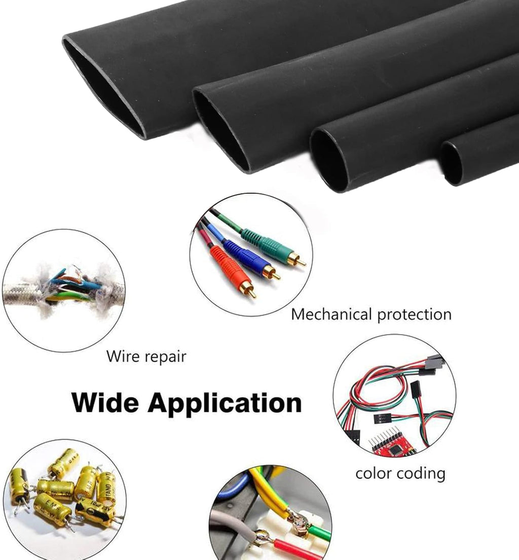 4:1 Dual Wall Adhesive Heat Shrink Tubing (3/4"- 30 Feet) Pack of 2 R735