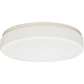 White 3-Light Flush Mount Ceiling Fixture Z5449