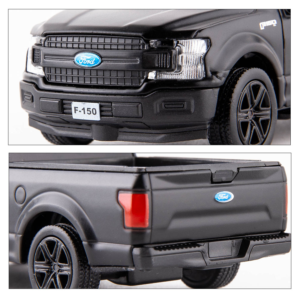1/36 Scale F150 Pickup Truck Casting Car Model, Zinc Alloy Pull Back Toy Car L358