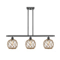 Farmhouse Rope 3 Light Island Y80801