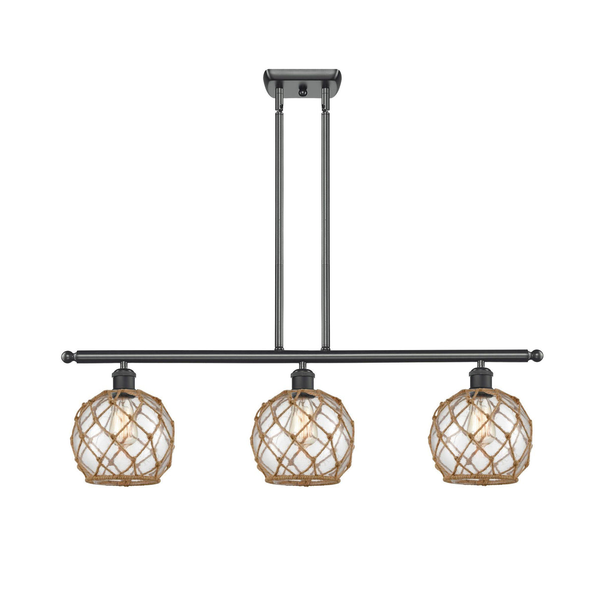 Farmhouse Rope 3 Light Island Y80801