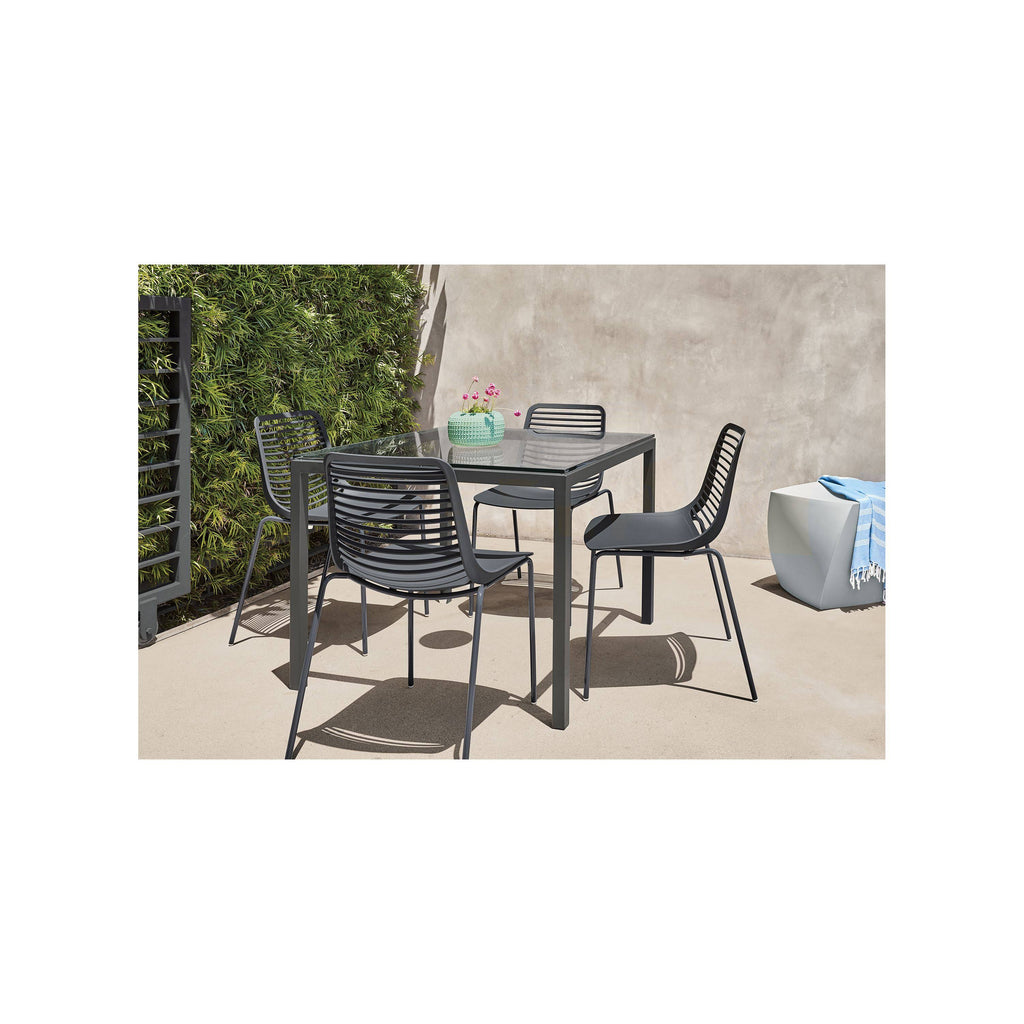 Red Recycled HDPE Patio Table J81268