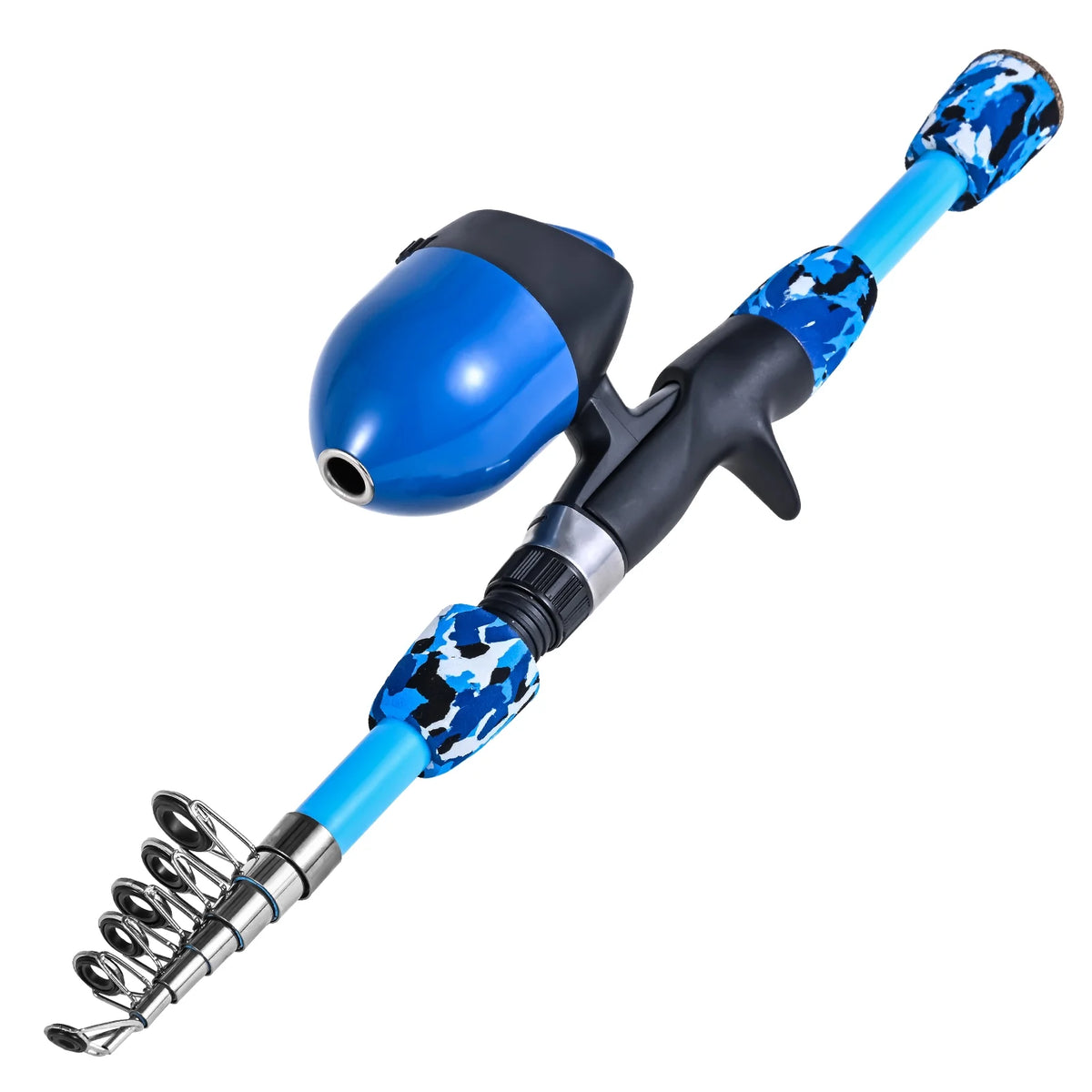 Fishing Kit with Rod, Reel, Stool, Landing Net, and Tackle Box C966409