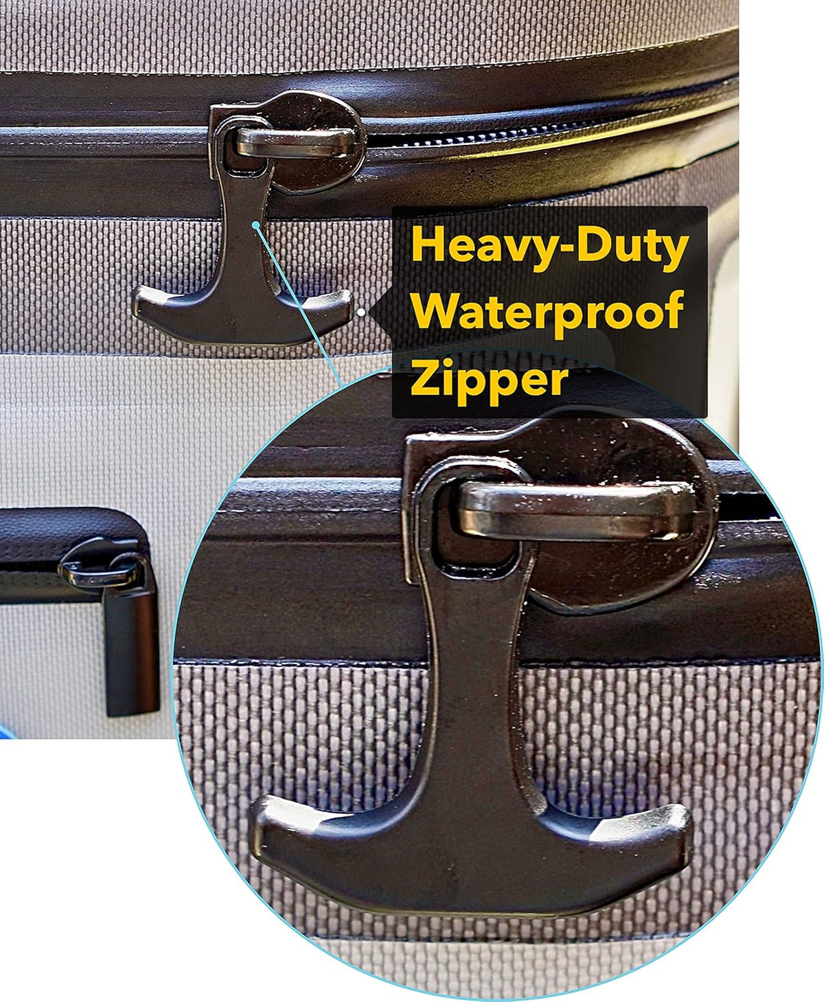 Swim Buoy Soft Cooler Bag, 20 Can, Large Leak-Proof Portable Cooler with Bottle Opener & Removable Shoulder Strap V760176