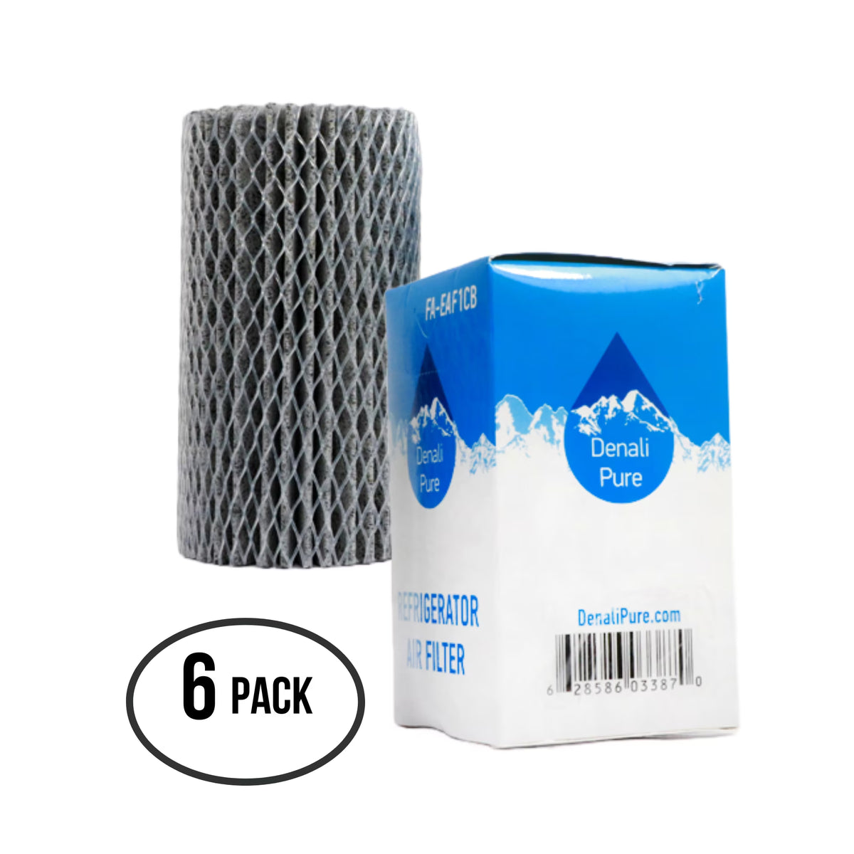 6-Pack Refrigerator Air Filter T11439