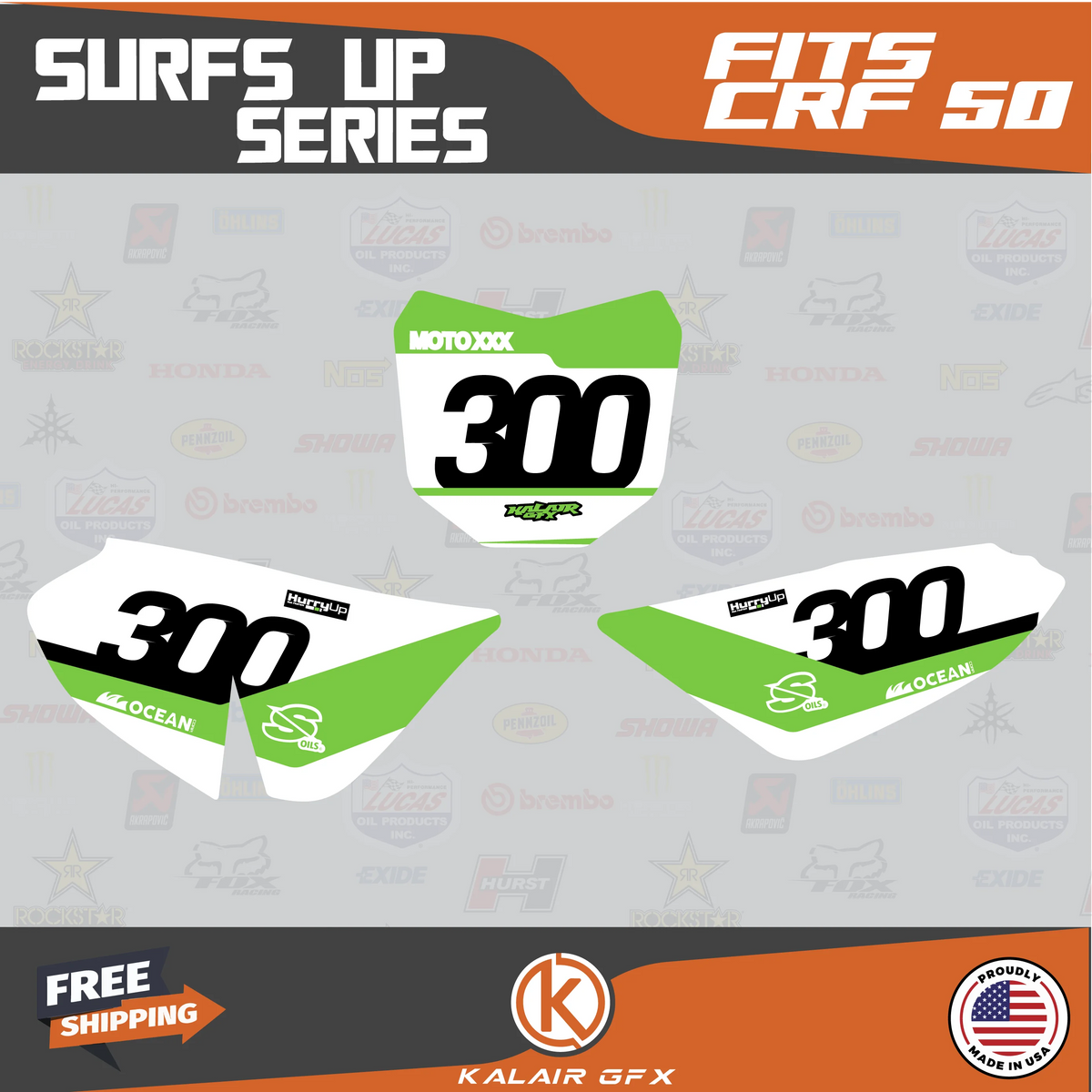 Graphics Kit for Honda CRF50 T65331