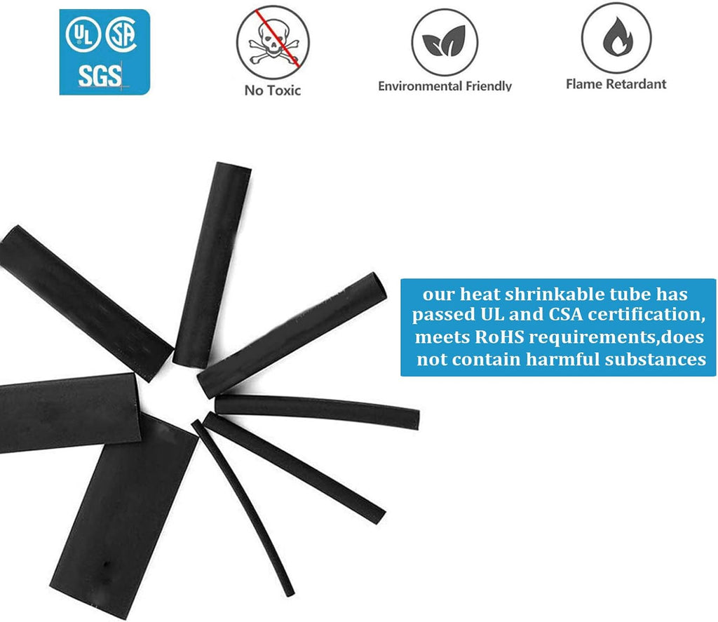 4:1 Dual Wall Adhesive Heat Shrink Tubing (3/4"- 30 Feet) Pack of 2 R735