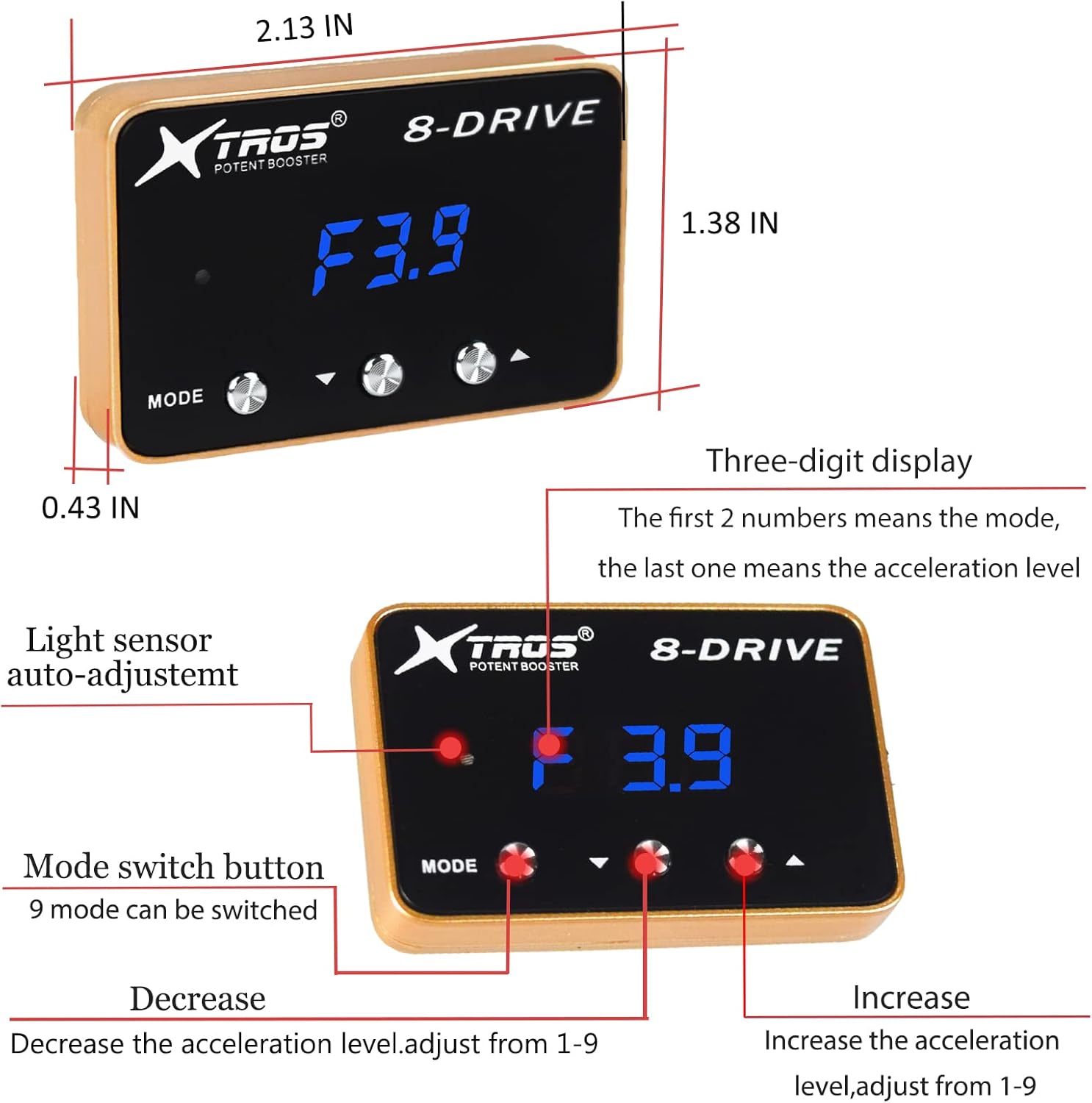 Electronic Throttle Controller for Chevrolet Camaro Tracker Spark Cadillac ATS CTS CT6 XT5 R57449