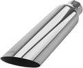 2.5" to 4" Stainless Steel Weld-On Exhaust Tips, Pack of 2 M8579