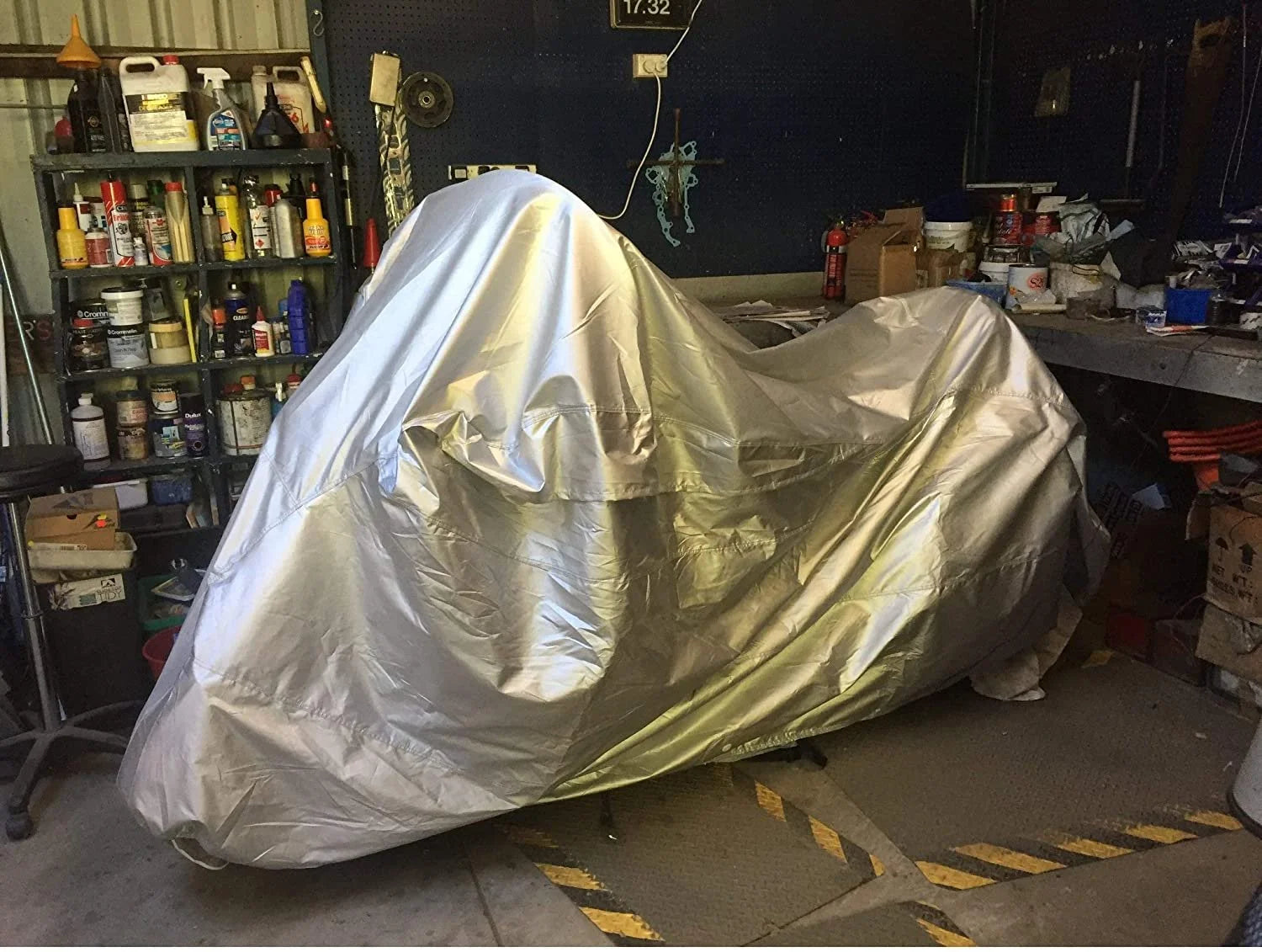Motorcycle Cover with Storage Bag O8802