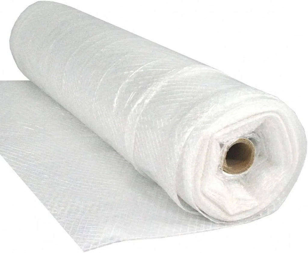 10 Mil UV-Rated Clear Polyethylene Sheeting Roll U35391
