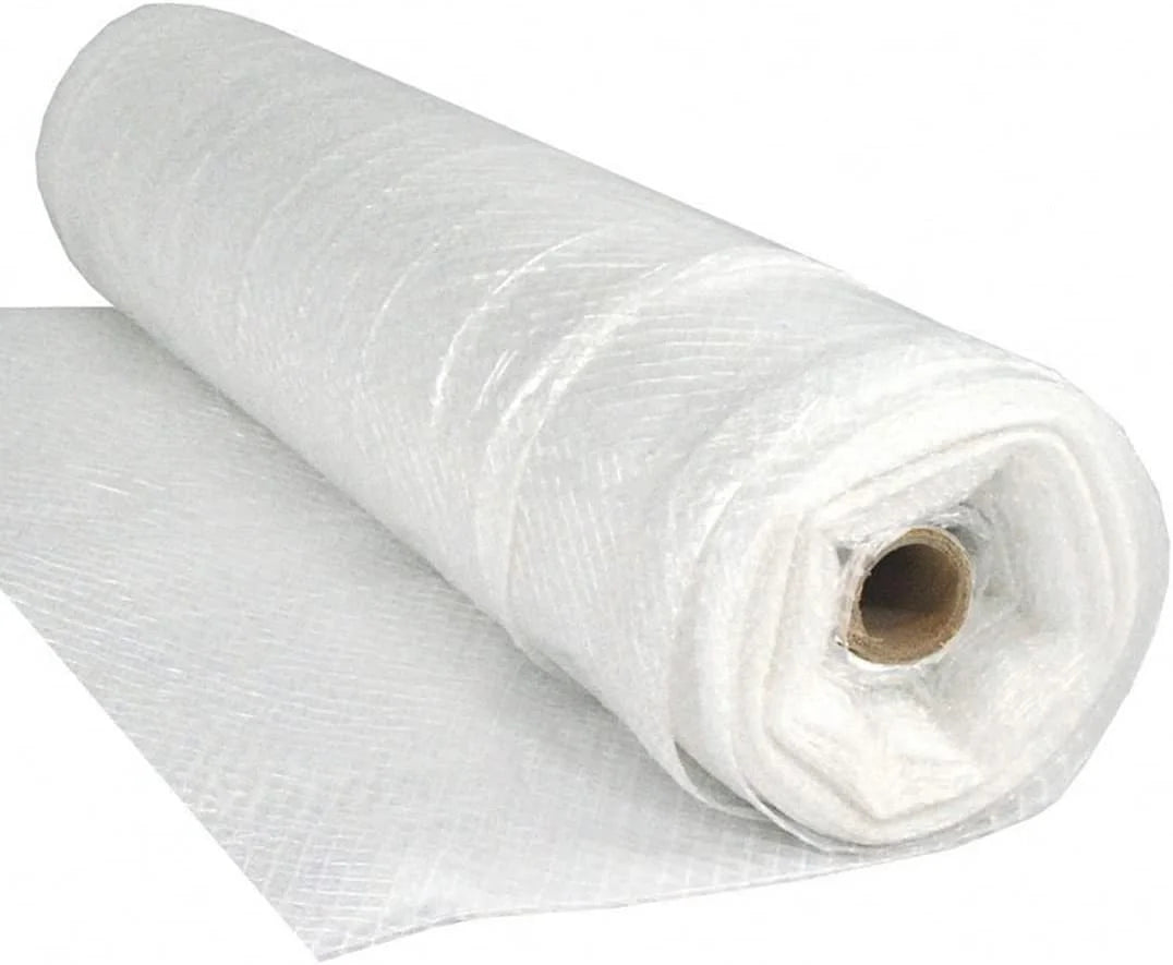 10 Mil UV-Rated Clear Polyethylene Sheeting Roll U35391