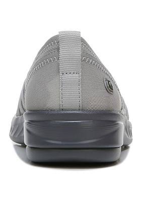 Grey Camo Washable Slip-On Flats W768